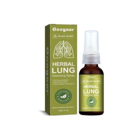 Googeer Natural Herbal Treatment Spray Cough Relief Throat Poor Breathing Body (Option: Default)
