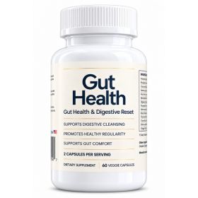 Gut Health Digestive Cleanse Supplement With Senna Cascara Aloe Herbal Blend (Option: 1 Bottle)