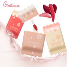 Maysoo(#05) Milk Candy Lip Cream – Soft Matte Finish, Long-lasting, Hydrating, Cute Candy-Inspired Design, Precision Tip Application(#05) (Option: Default)