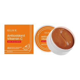 EELHOE Vitamin C Under Eye Patches For Dark Circles Care, Cooling, Moisturizing, Hydrating Eye Area Mask Patches (Option: 1pcs)