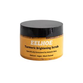 Turmeric Body Scrub Exfoliating Skin Brightening Refreshing Softening Nourishing Body Care (Option: Default)