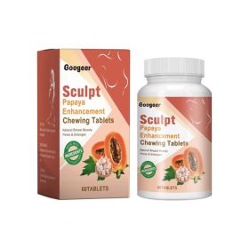 Googeer Papaya Enhanced Chewable Tablets Body Treatment (Option: Default)