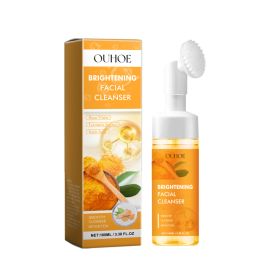 OUHOE Turmeric Cleanser Gently Cleanses Facial Skin, Moistens, Nourishes And Nourishes Skin Without Straining (Option: 2pcs)