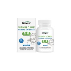 Googeer Eye Palliative Capsules Eye Care Herbal Capsules Body Therapy (Option: Default)