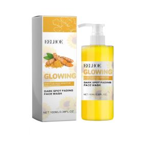 Eelhoe Turmeric Whitening Cleanser Deep Cleansing Face To Remove Makeup Refreshing And Non-Tight Turmeric Cleanser (Option: 3pcs)