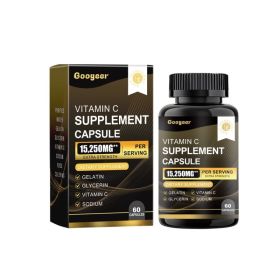 Googeer Multidimensional C Supplement Capsules Daily Nutritional Supplements High Efficiency Vitamin Formula Gentle Easy to Absorb Strength Enhan (Option: Default)